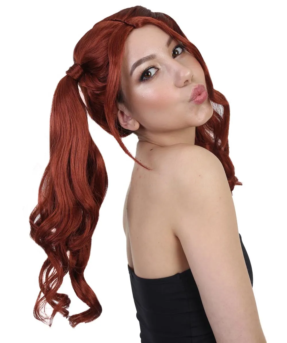 Womens Dolly Pigtail Wigs Collection | Party Event Ready Cosplay Halloween Wigs | Premium Breathable Capless Cap