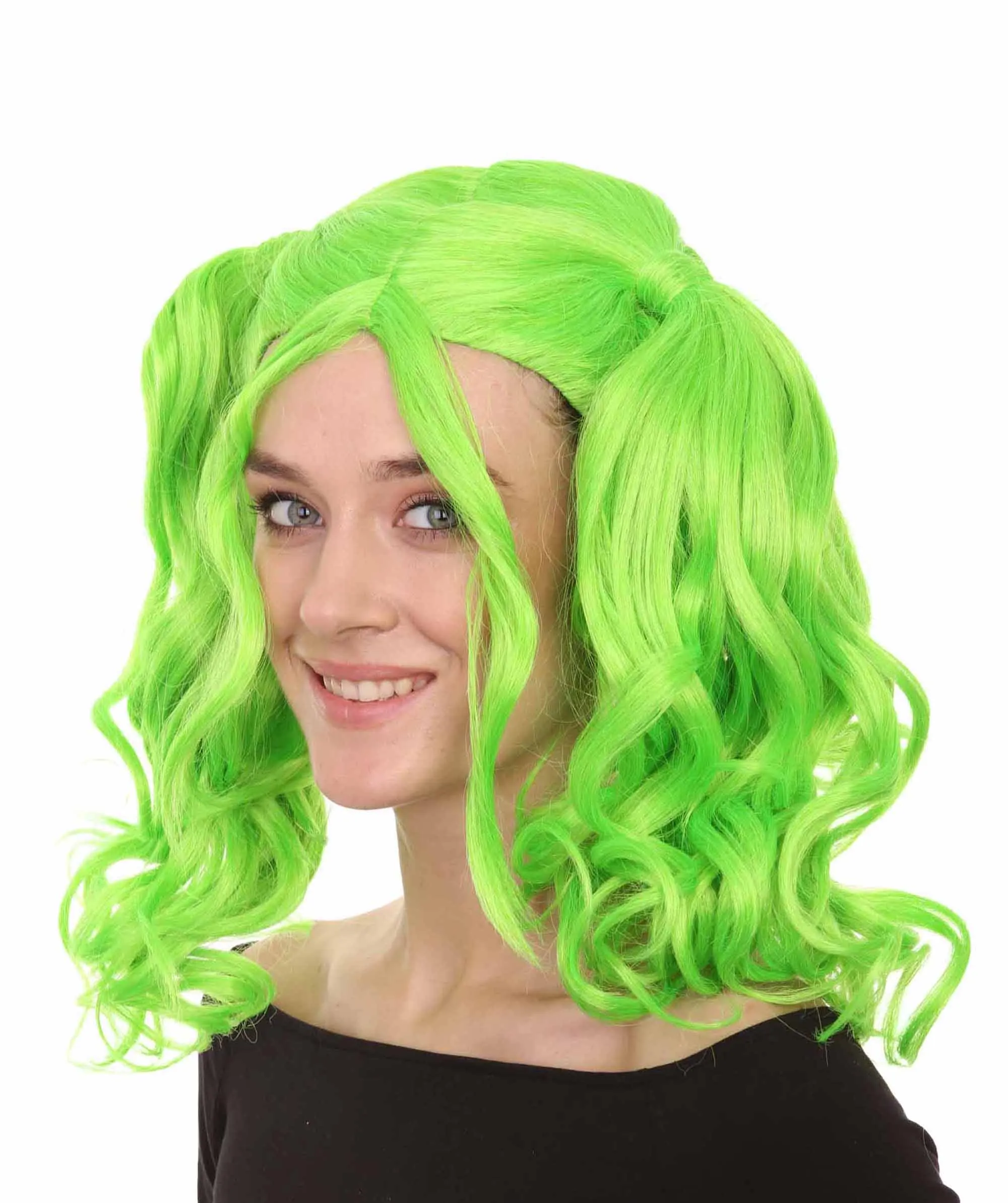 Womens Dolly Pigtail Wigs Collection | Party Event Ready Cosplay Halloween Wigs | Premium Breathable Capless Cap