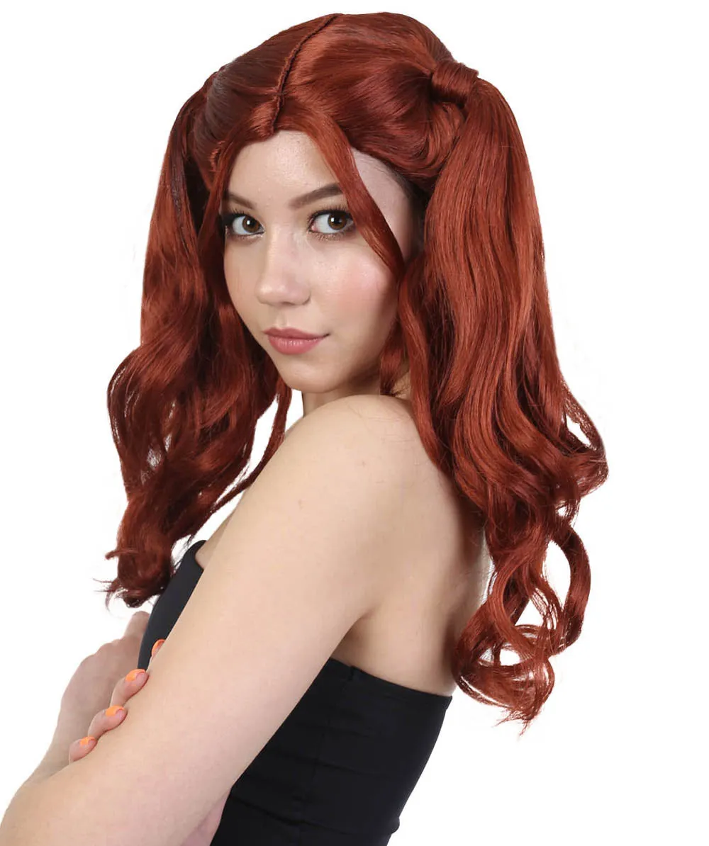 Womens Dolly Pigtail Wigs Collection | Party Event Ready Cosplay Halloween Wigs | Premium Breathable Capless Cap