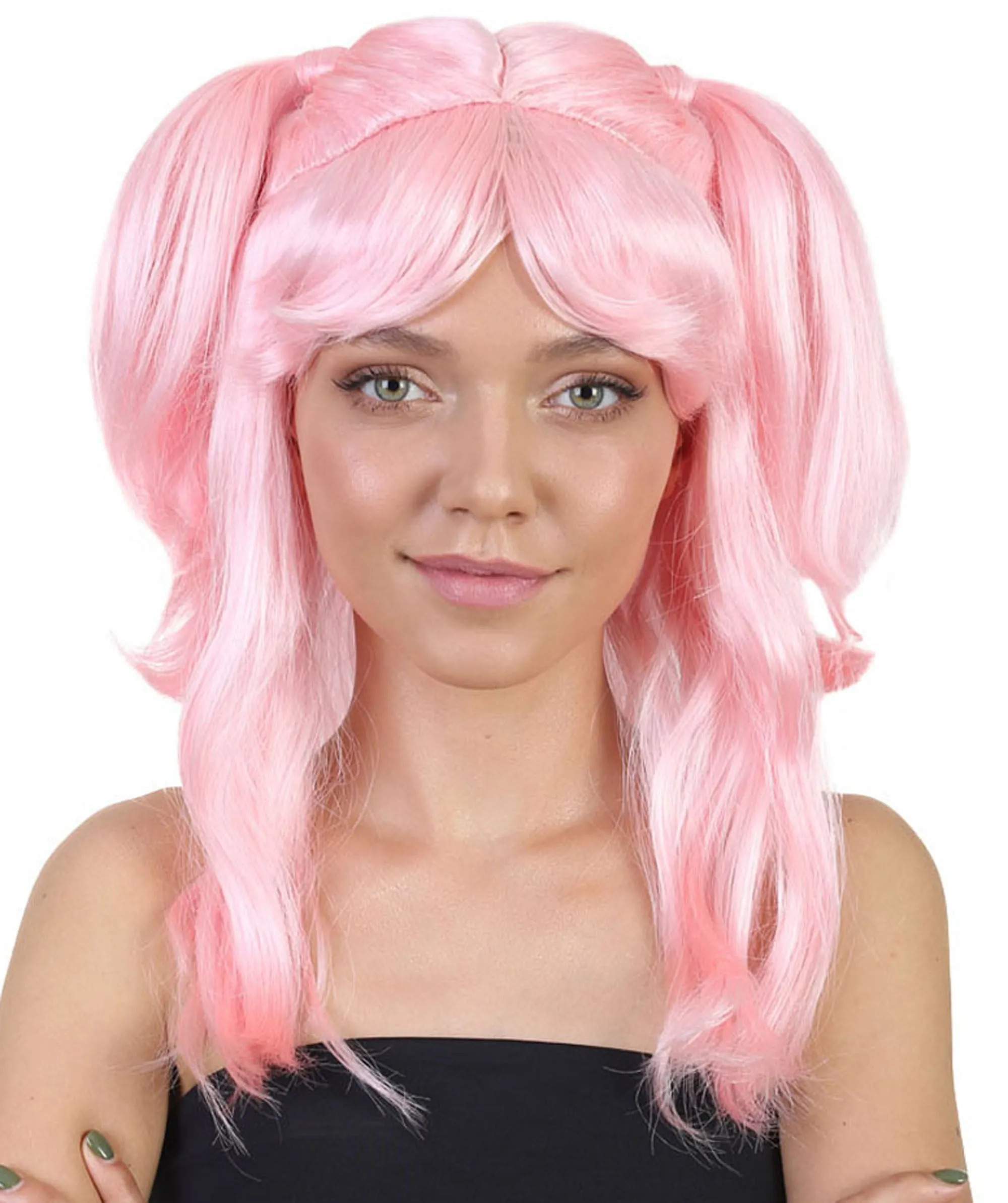 Womens Dolly Pigtail Wigs Collection | Party Event Ready Cosplay Halloween Wigs | Premium Breathable Capless Cap