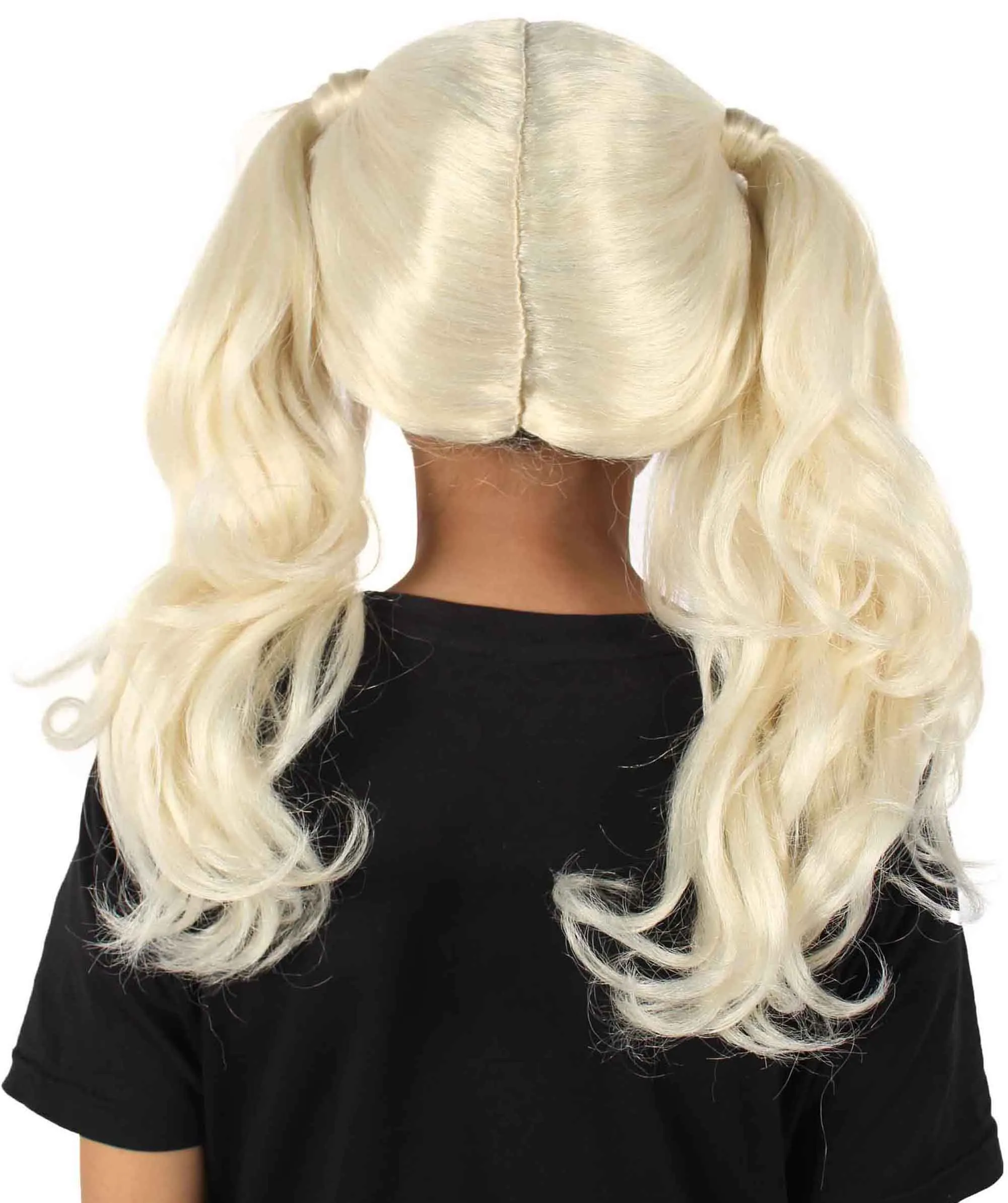 Womens Dolly Pigtail Wigs Collection | Party Event Ready Cosplay Halloween Wigs | Premium Breathable Capless Cap