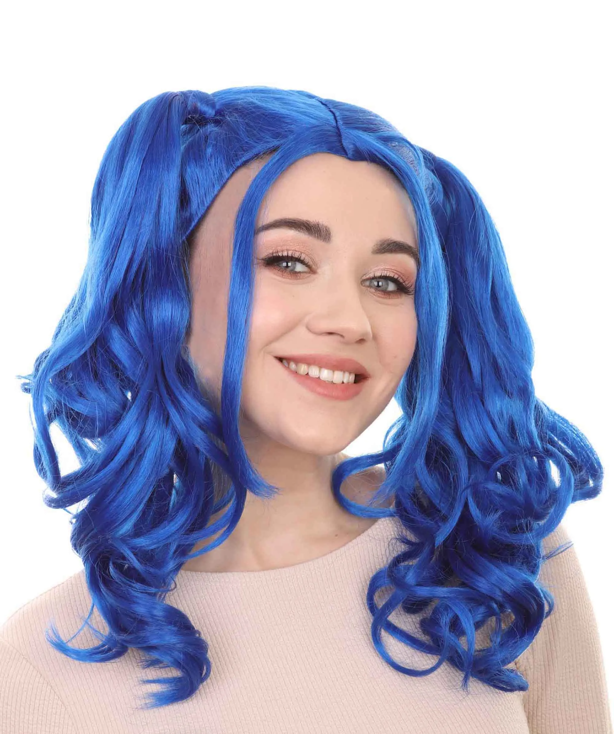 Womens Dolly Pigtail Wigs Collection | Party Event Ready Cosplay Halloween Wigs | Premium Breathable Capless Cap