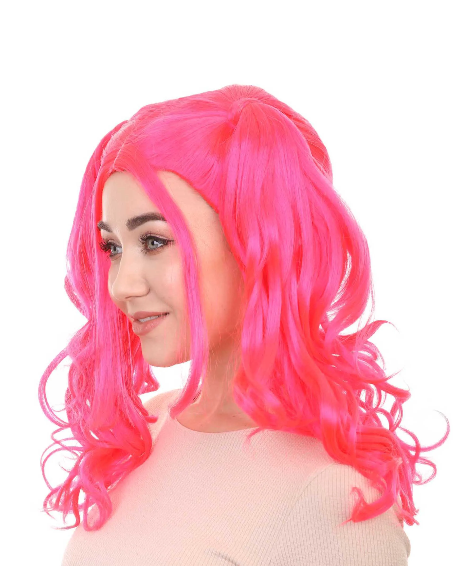 Womens Dolly Pigtail Wigs Collection | Party Event Ready Cosplay Halloween Wigs | Premium Breathable Capless Cap