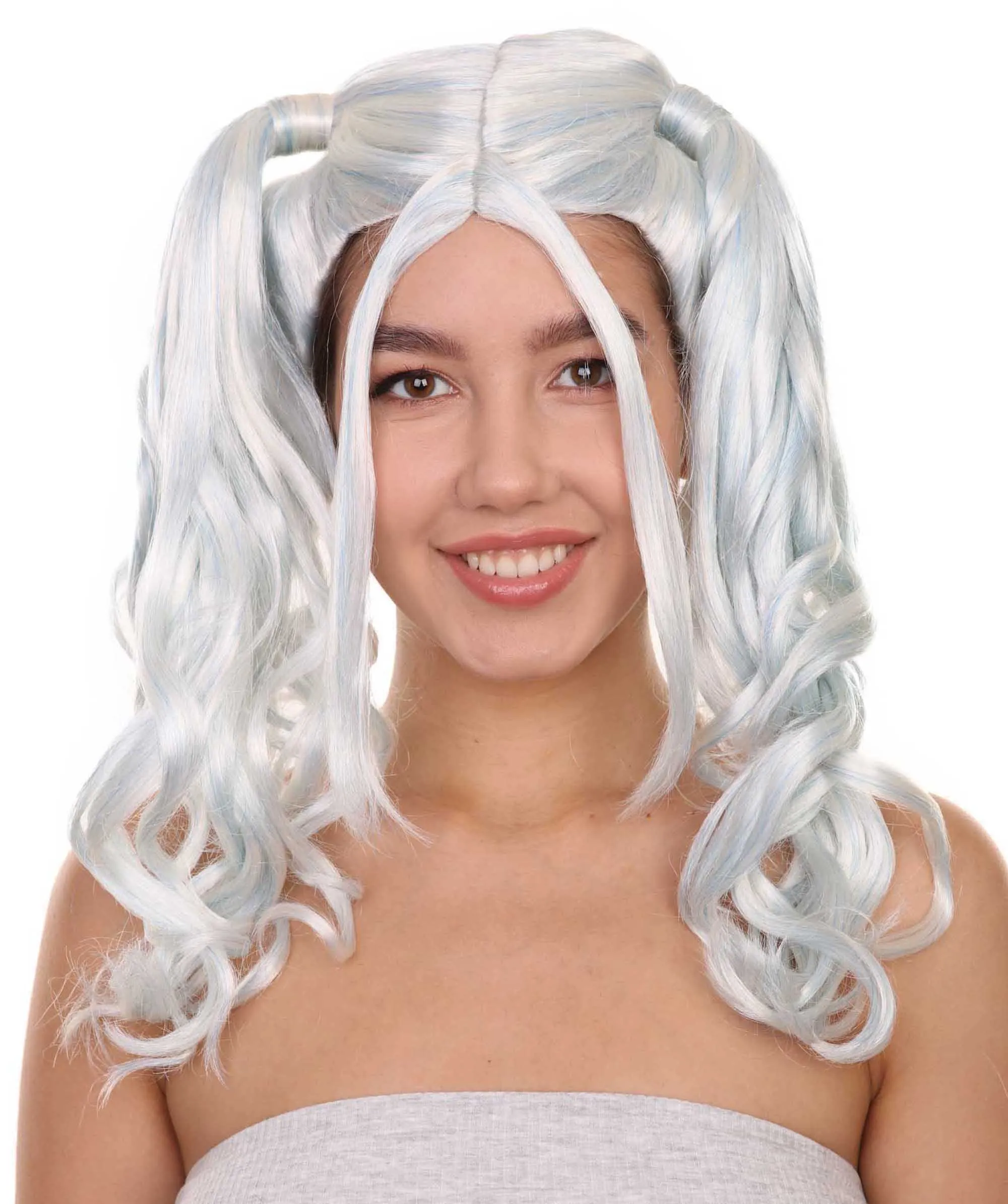 Womens Dolly Pigtail Wigs Collection | Party Event Ready Cosplay Halloween Wigs | Premium Breathable Capless Cap