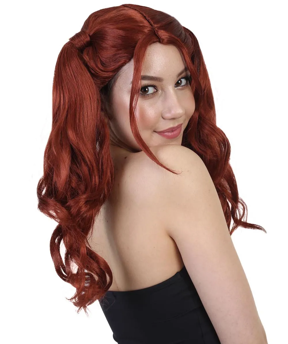 Womens Dolly Pigtail Wigs Collection | Party Event Ready Cosplay Halloween Wigs | Premium Breathable Capless Cap