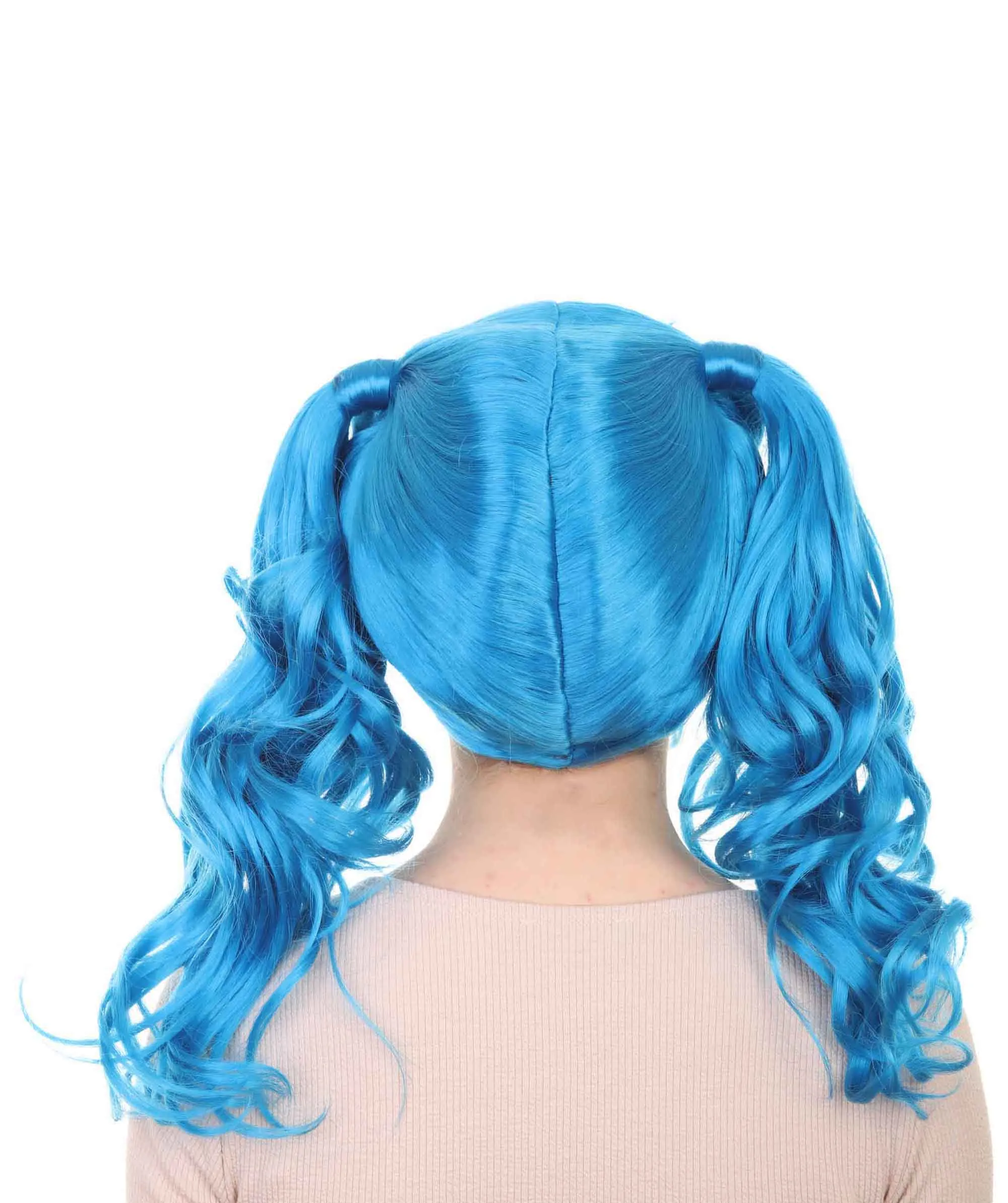 Womens Dolly Pigtail Wigs Collection | Party Event Ready Cosplay Halloween Wigs | Premium Breathable Capless Cap