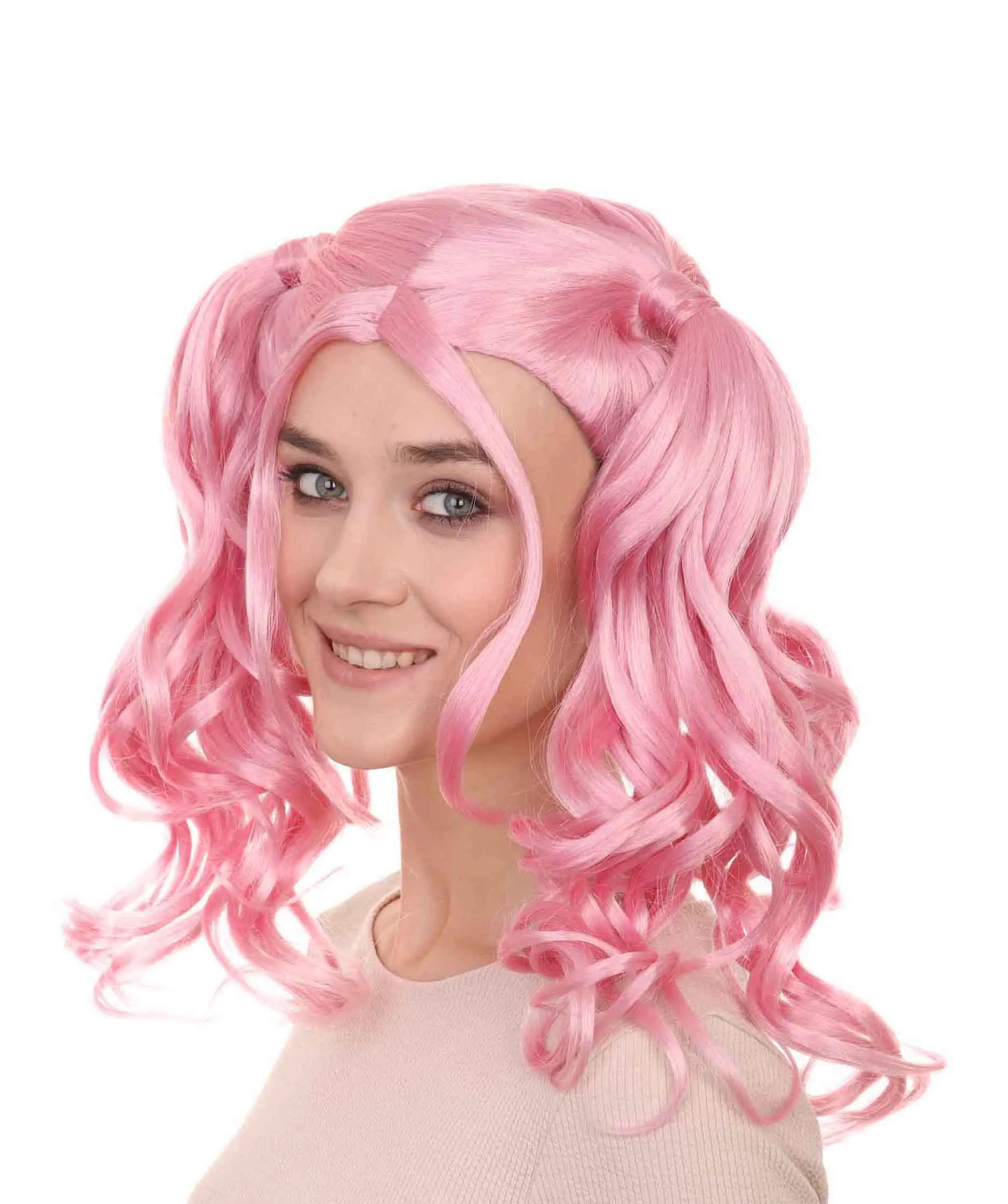 Womens Dolly Pigtail Wigs Collection | Party Event Ready Cosplay Halloween Wigs | Premium Breathable Capless Cap