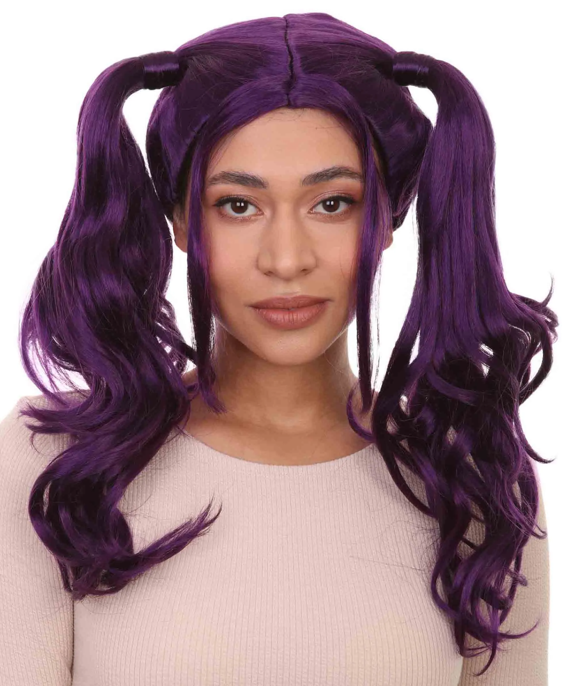 Womens Dolly Pigtail Wigs Collection | Party Event Ready Cosplay Halloween Wigs | Premium Breathable Capless Cap