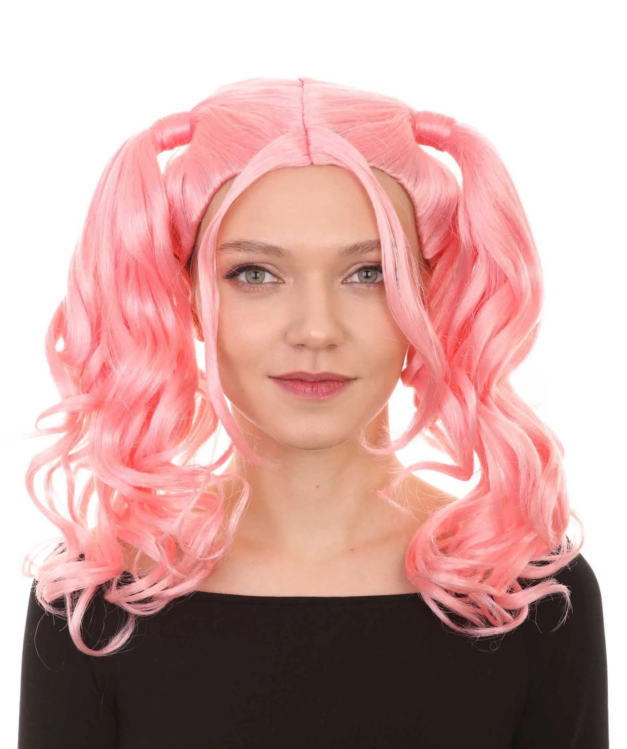 Womens Dolly Pigtail Wigs Collection | Party Event Ready Cosplay Halloween Wigs | Premium Breathable Capless Cap