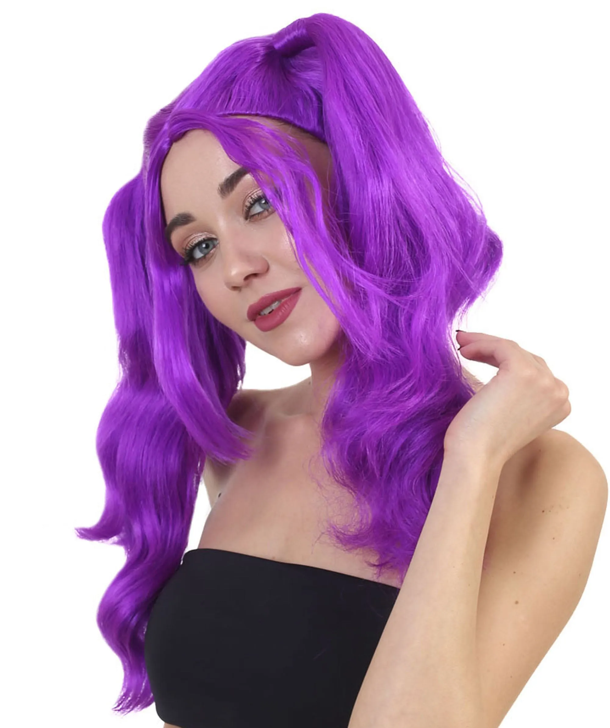 Womens Dolly Pigtail Wigs Collection | Party Event Ready Cosplay Halloween Wigs | Premium Breathable Capless Cap