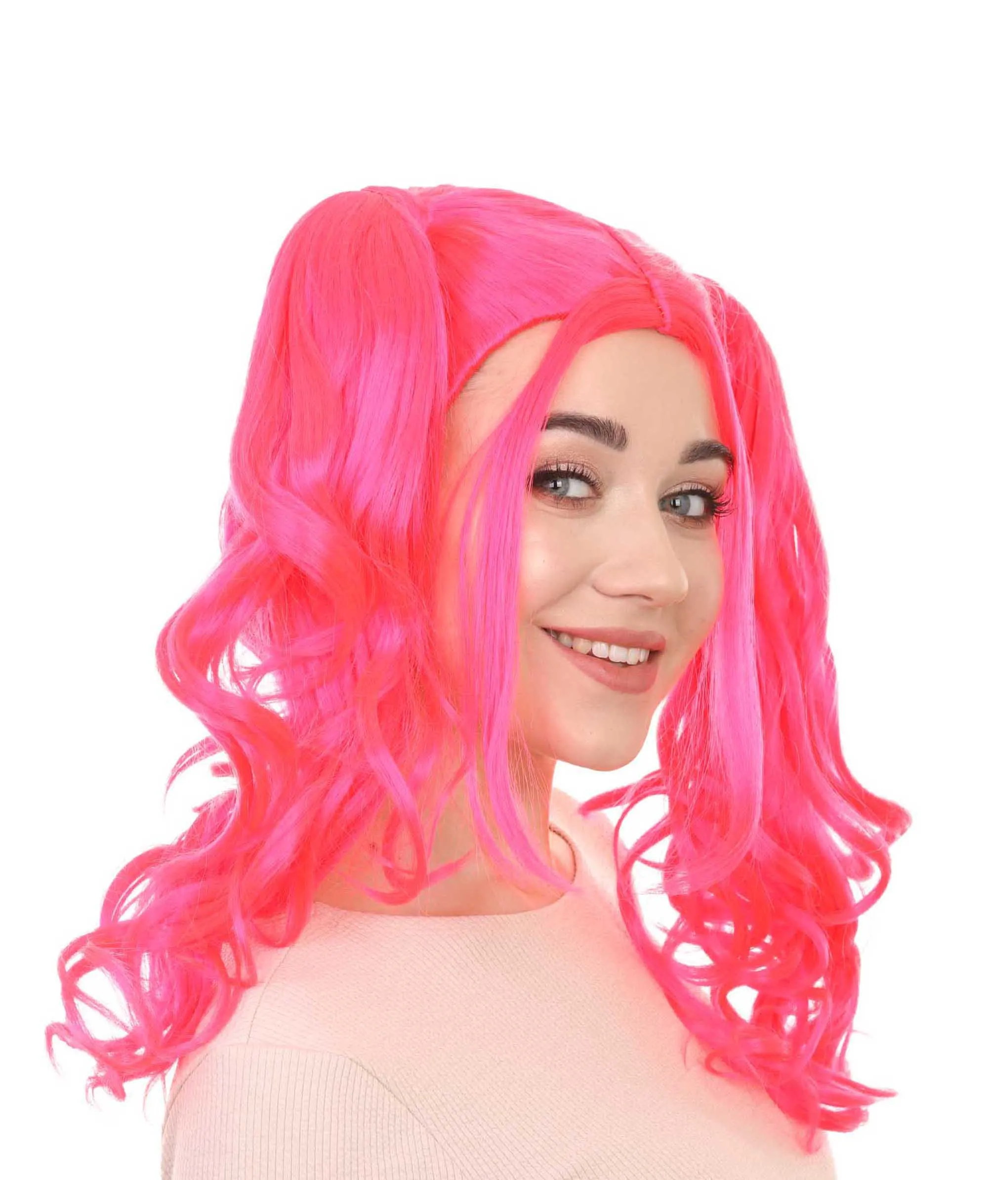 Womens Dolly Pigtail Wigs Collection | Party Event Ready Cosplay Halloween Wigs | Premium Breathable Capless Cap