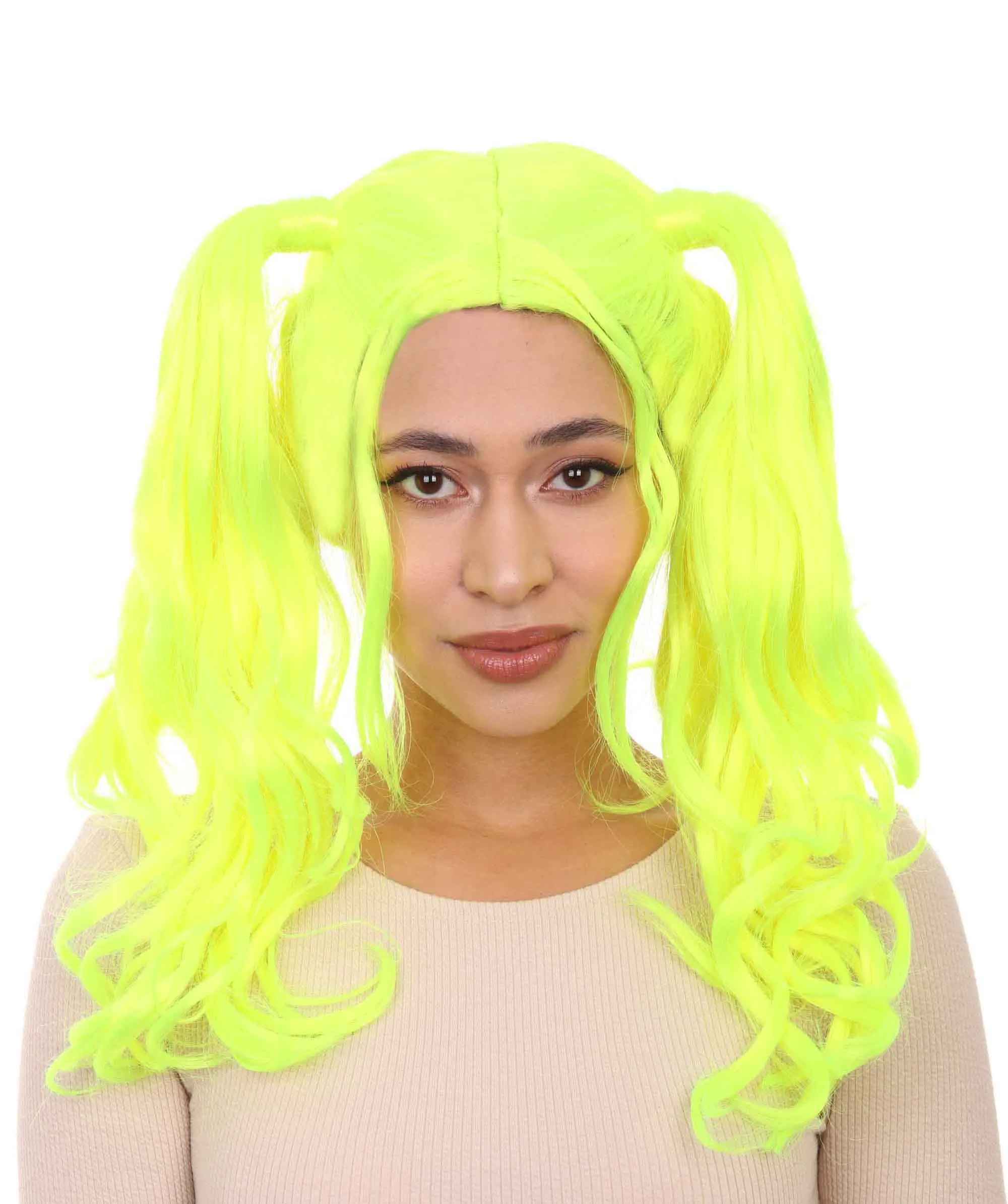 Womens Dolly Pigtail Wigs Collection | Party Event Ready Cosplay Halloween Wigs | Premium Breathable Capless Cap