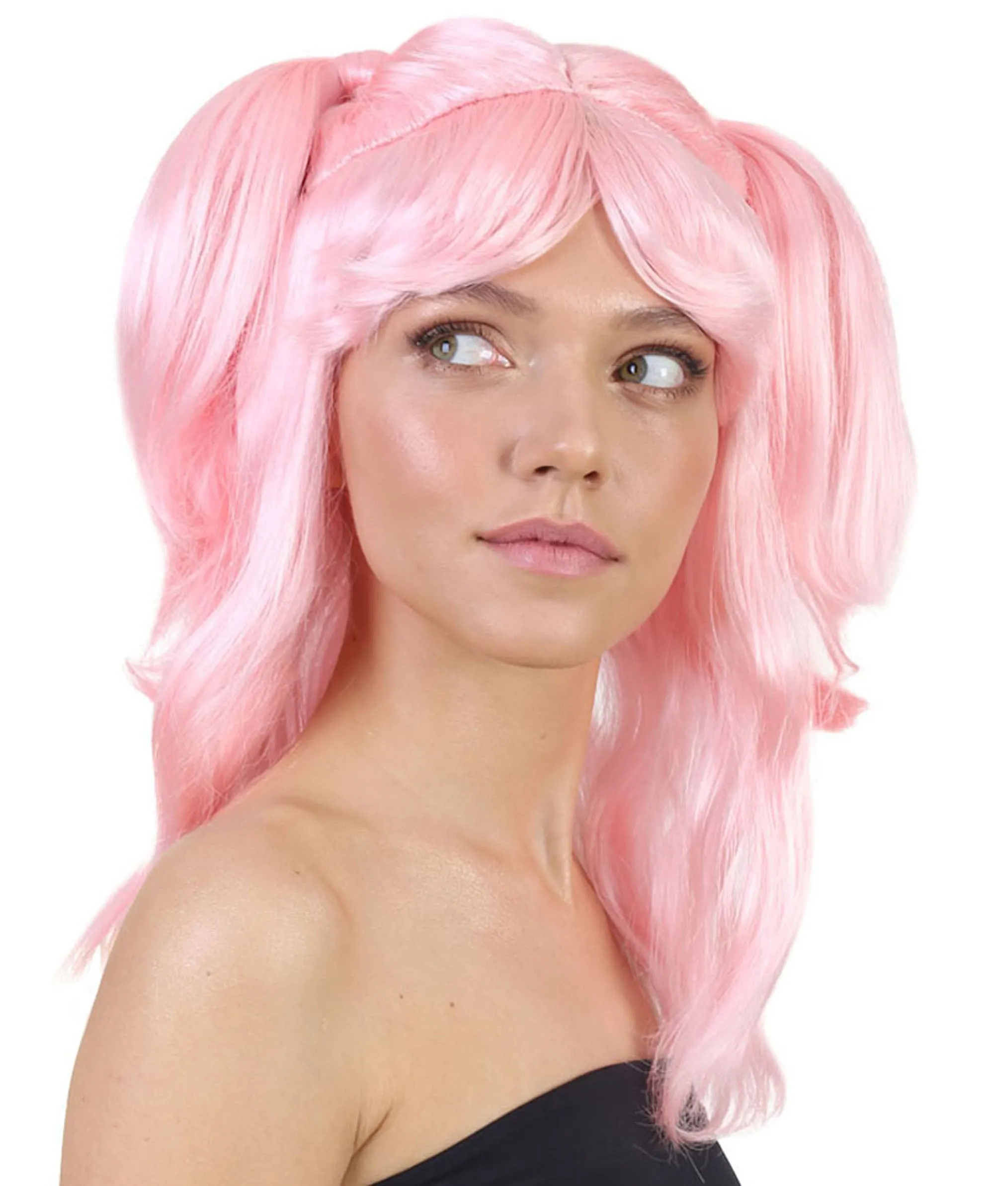 Womens Dolly Pigtail Wigs Collection | Party Event Ready Cosplay Halloween Wigs | Premium Breathable Capless Cap