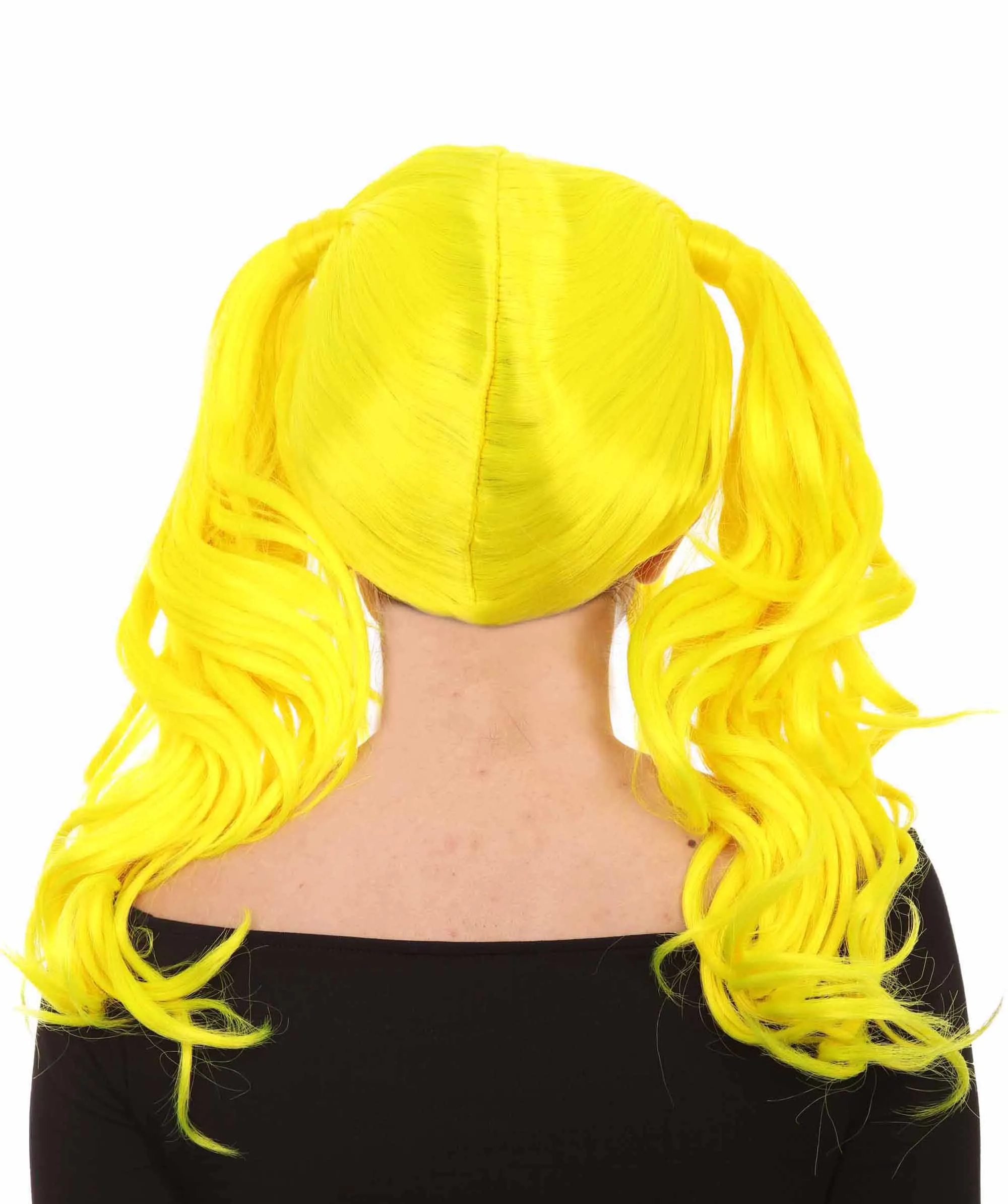 Womens Dolly Pigtail Wigs Collection | Party Event Ready Cosplay Halloween Wigs | Premium Breathable Capless Cap