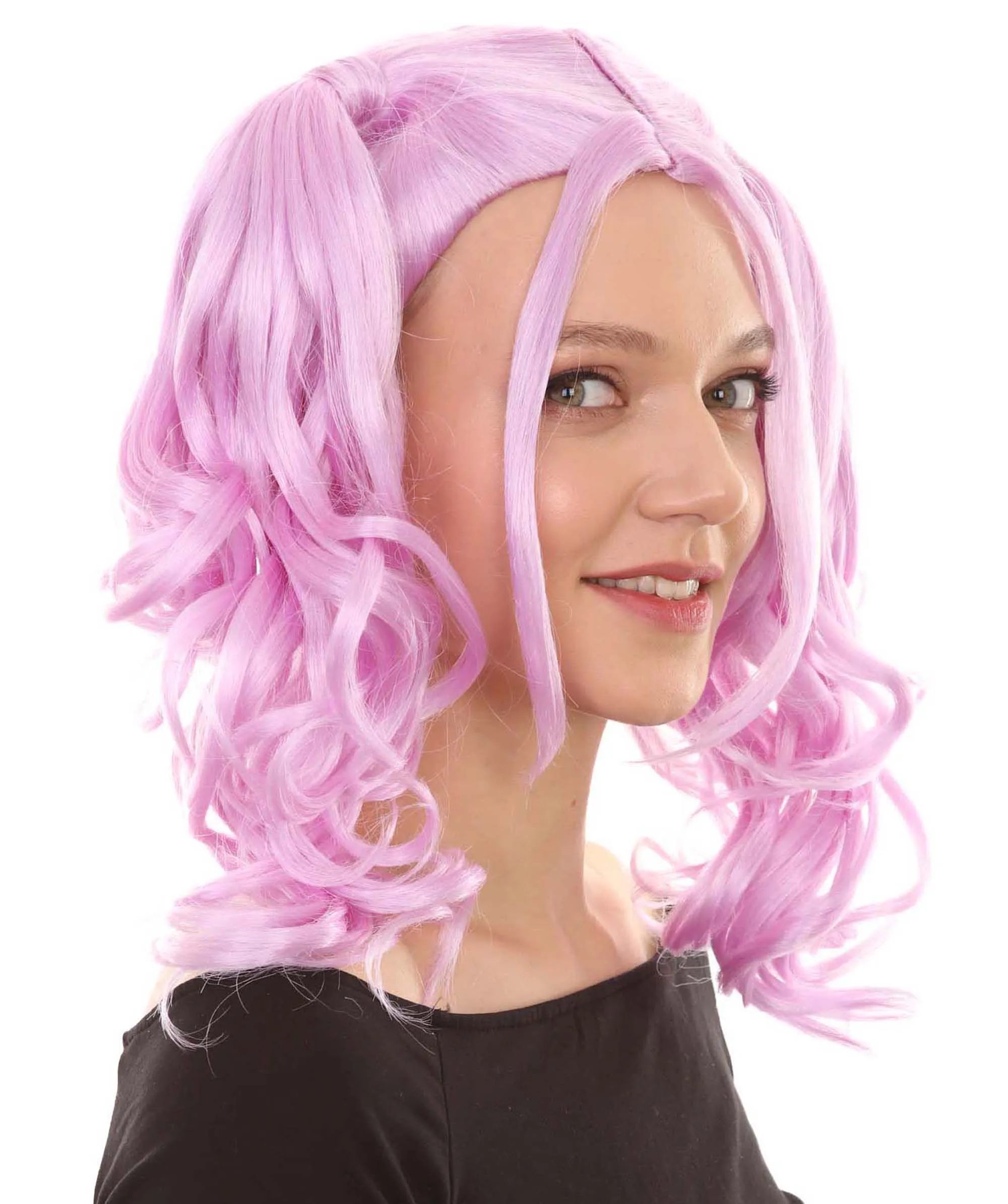 Womens Dolly Pigtail Wigs Collection | Party Event Ready Cosplay Halloween Wigs | Premium Breathable Capless Cap