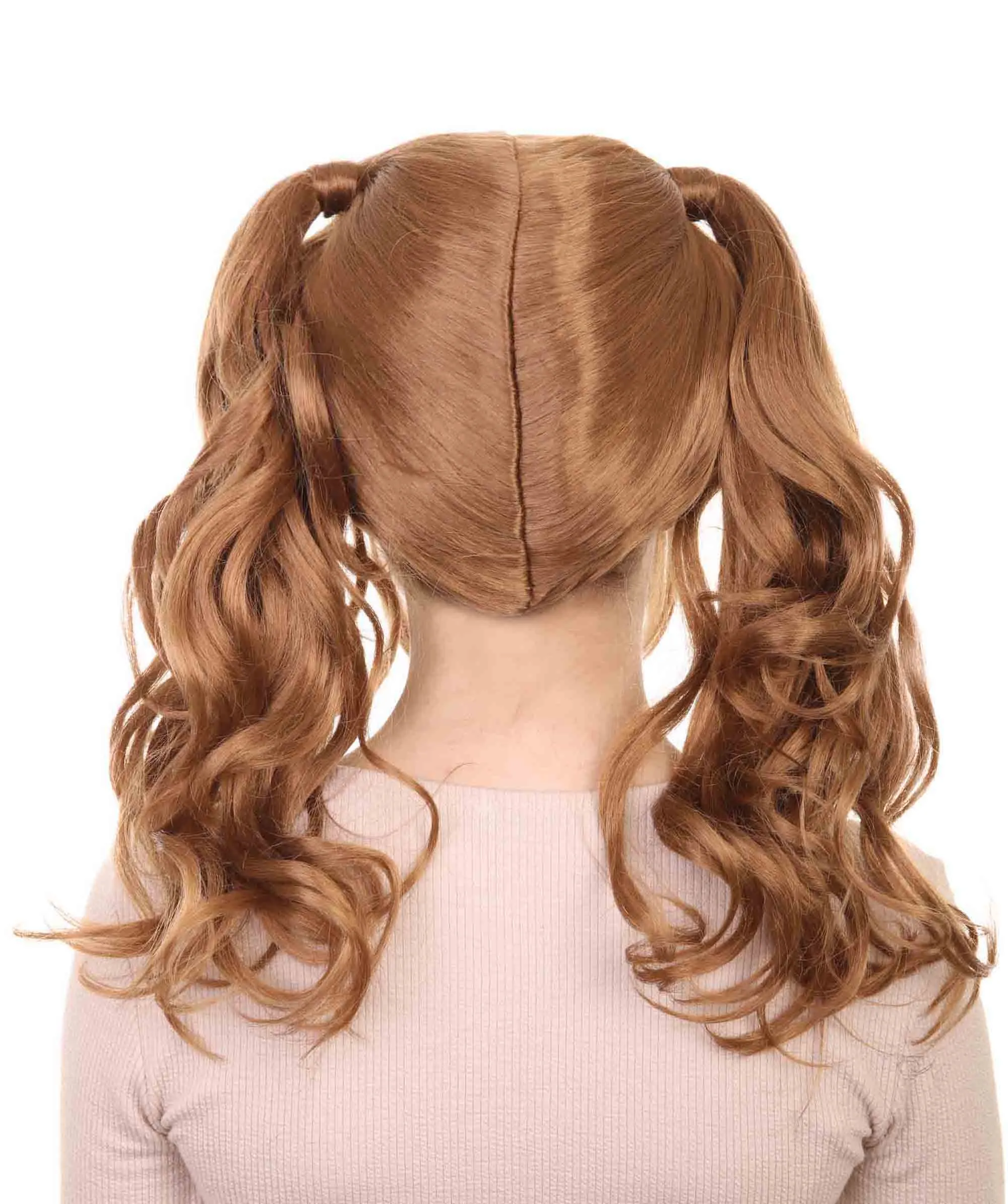 Womens Dolly Pigtail Wigs Collection | Party Event Ready Cosplay Halloween Wigs | Premium Breathable Capless Cap