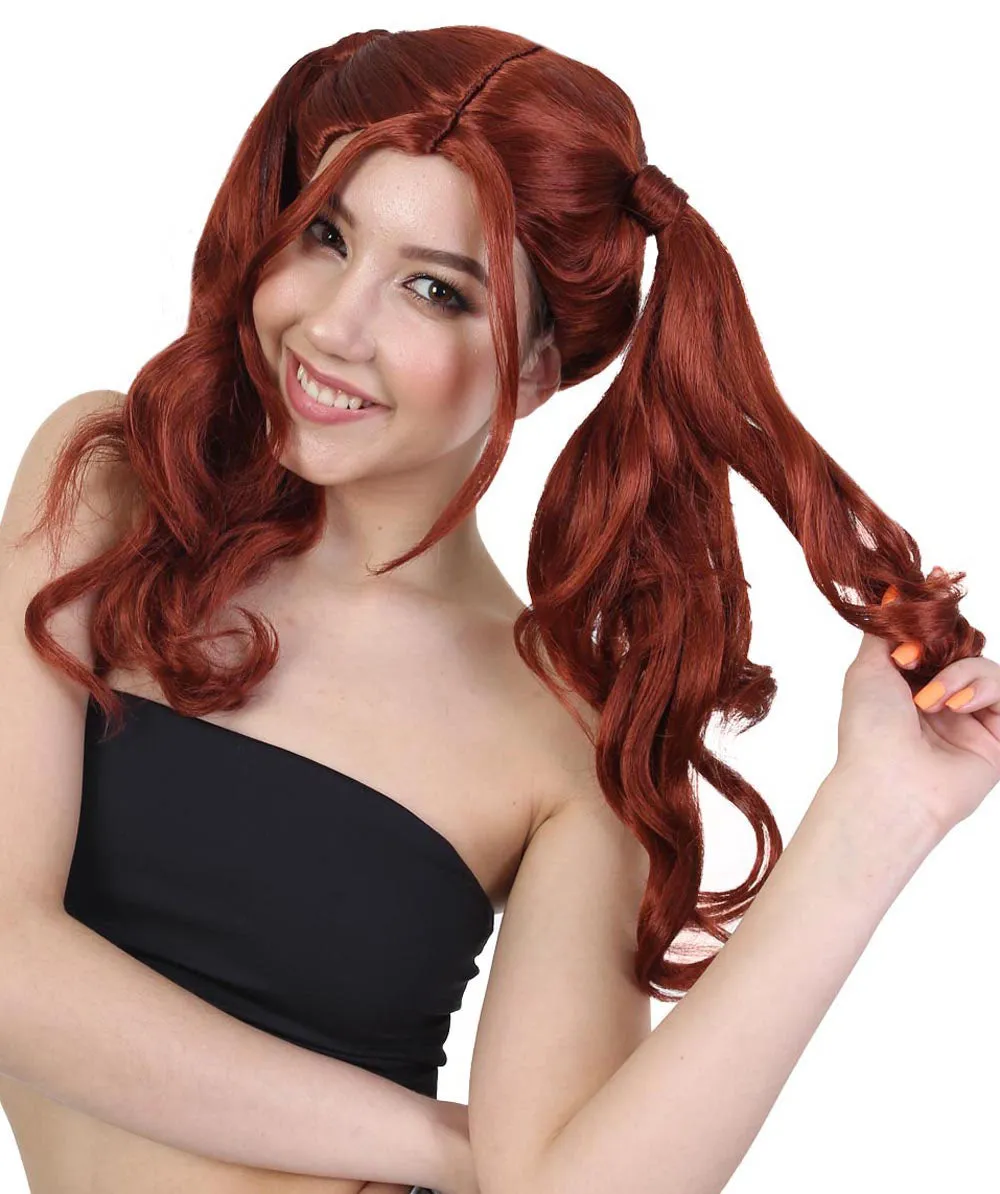 Womens Dolly Pigtail Wigs Collection | Party Event Ready Cosplay Halloween Wigs | Premium Breathable Capless Cap