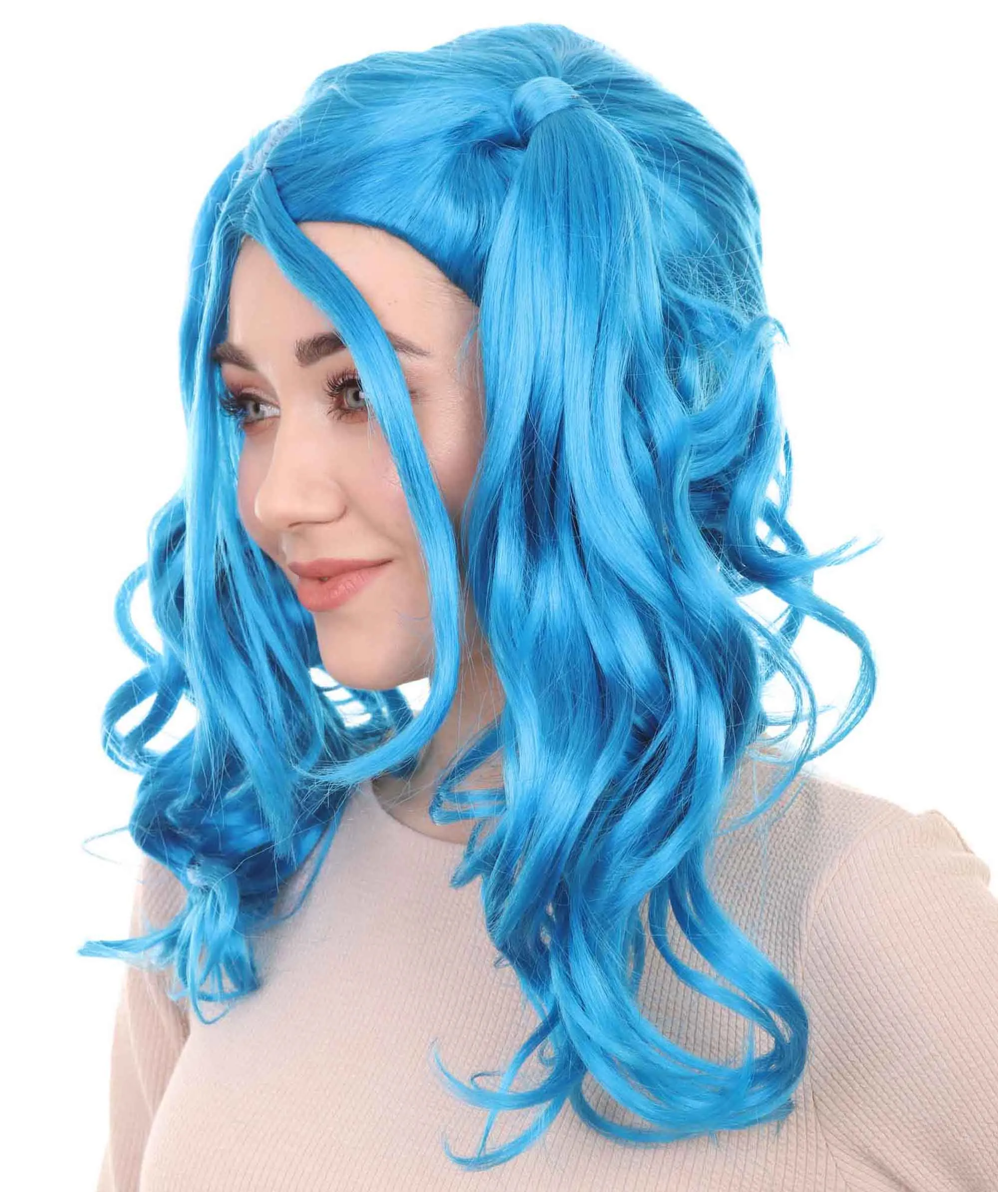 Womens Dolly Pigtail Wigs Collection | Party Event Ready Cosplay Halloween Wigs | Premium Breathable Capless Cap