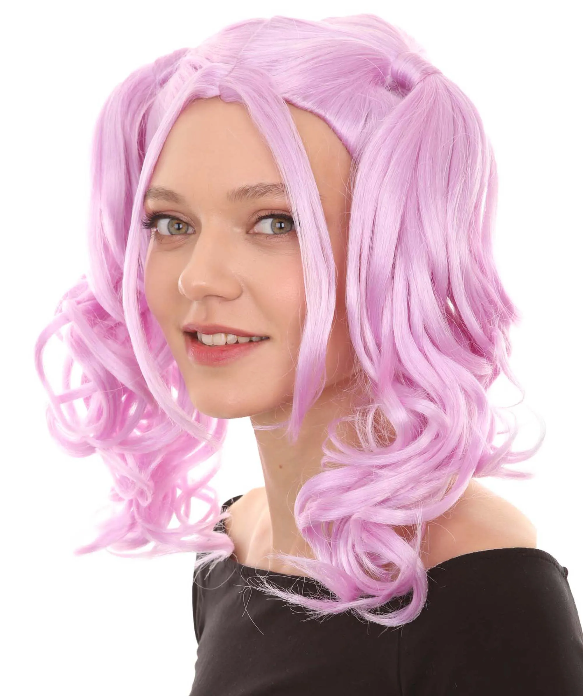 Womens Dolly Pigtail Wigs Collection | Party Event Ready Cosplay Halloween Wigs | Premium Breathable Capless Cap