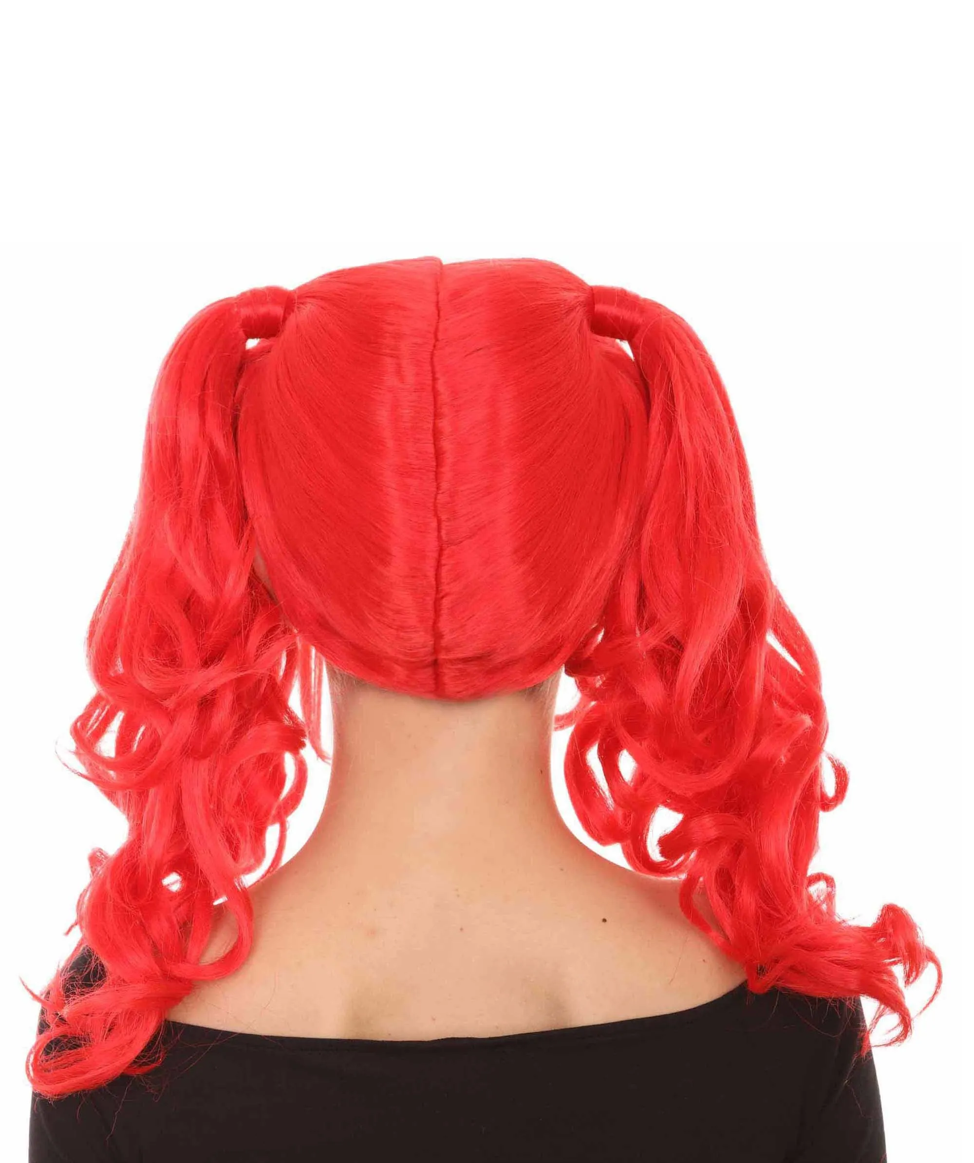 Womens Dolly Pigtail Wigs Collection | Party Event Ready Cosplay Halloween Wigs | Premium Breathable Capless Cap