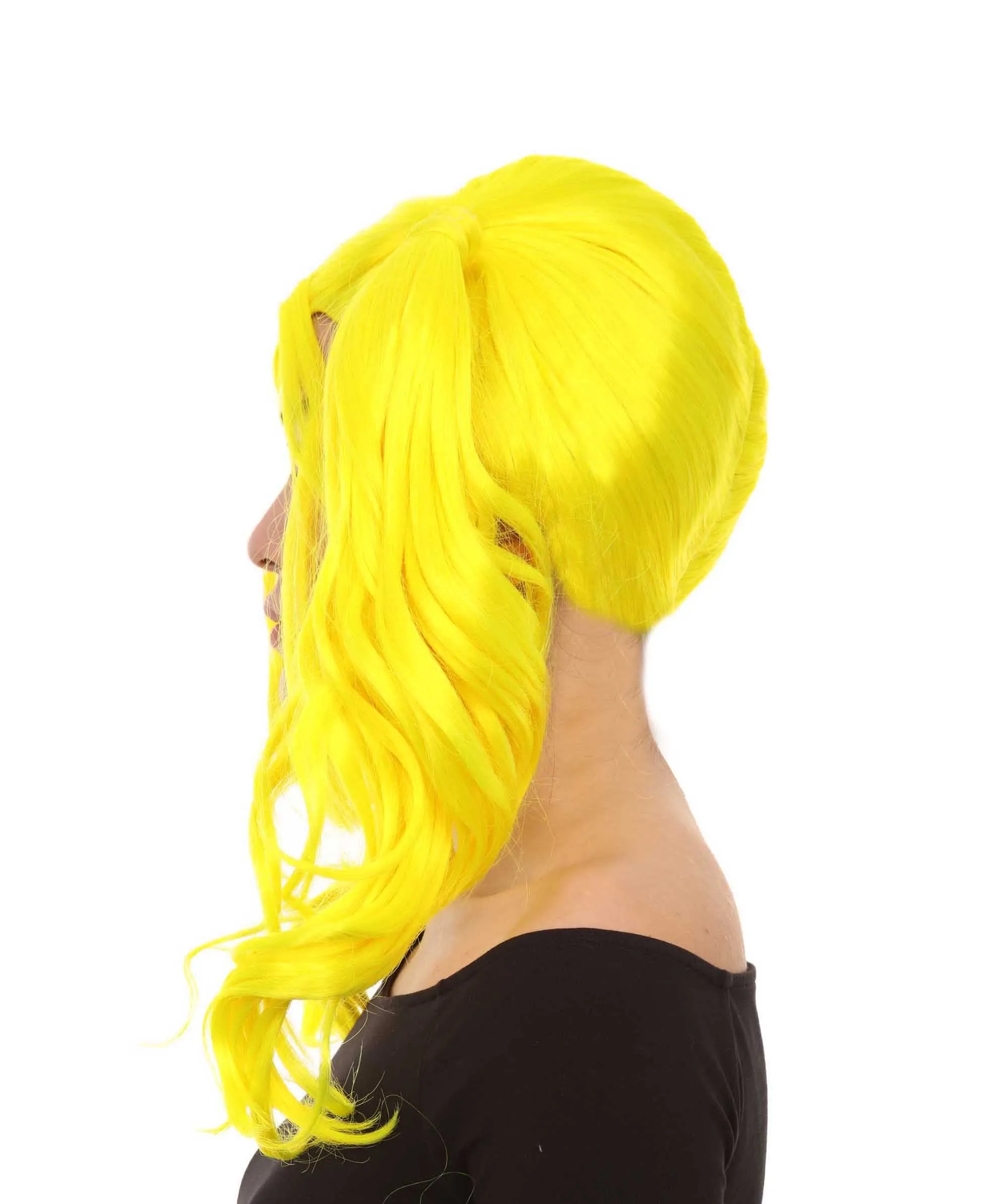 Womens Dolly Pigtail Wigs Collection | Party Event Ready Cosplay Halloween Wigs | Premium Breathable Capless Cap