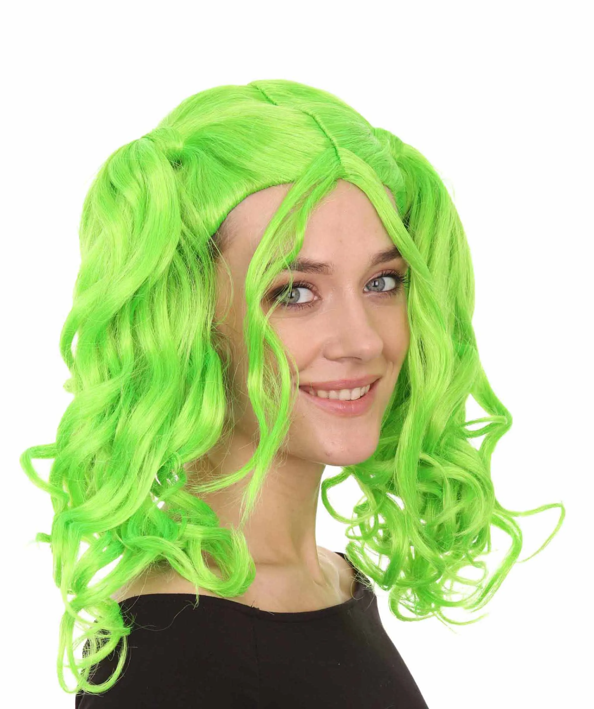 Womens Dolly Pigtail Wigs Collection | Party Event Ready Cosplay Halloween Wigs | Premium Breathable Capless Cap