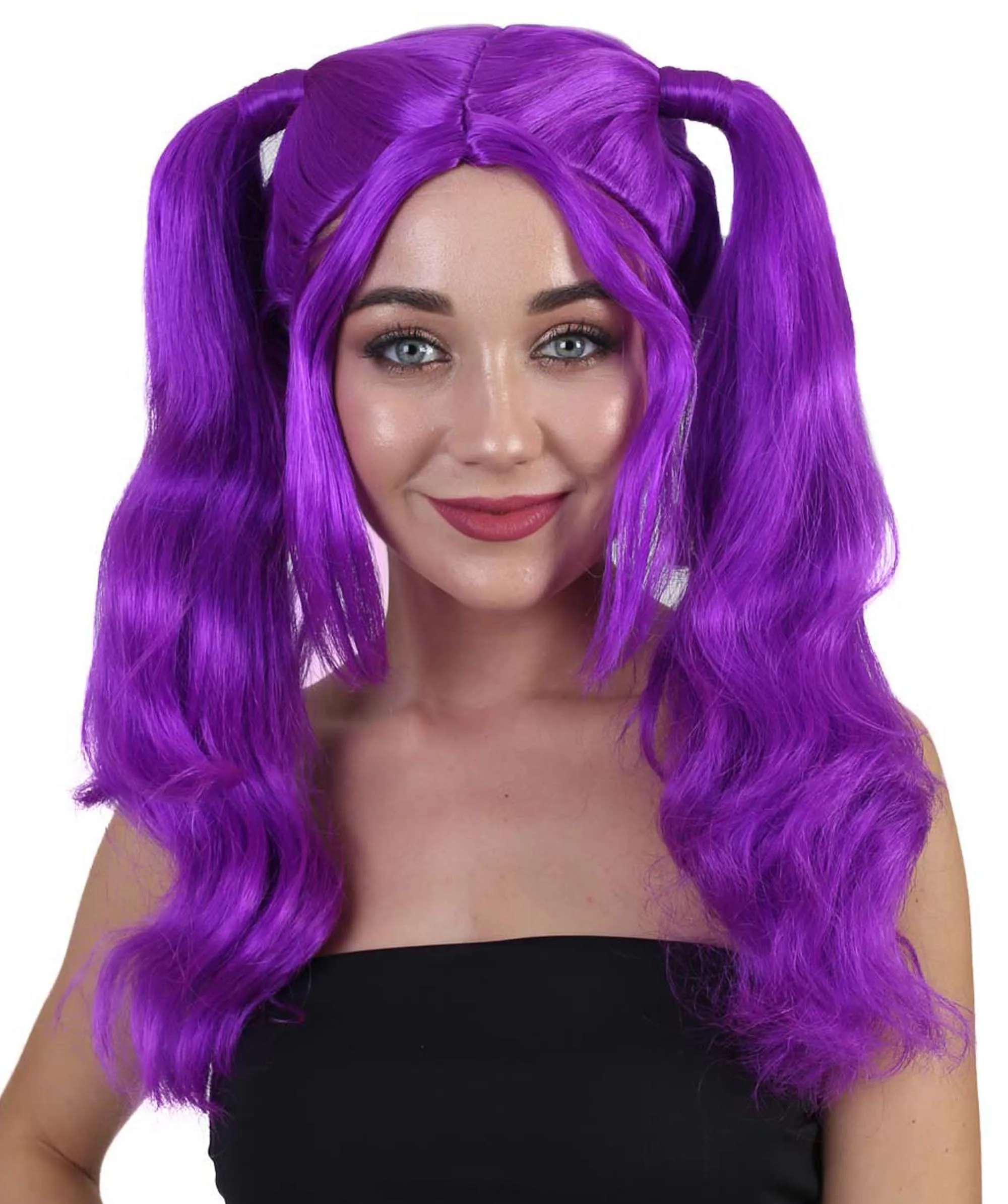 Womens Dolly Pigtail Wigs Collection | Party Event Ready Cosplay Halloween Wigs | Premium Breathable Capless Cap