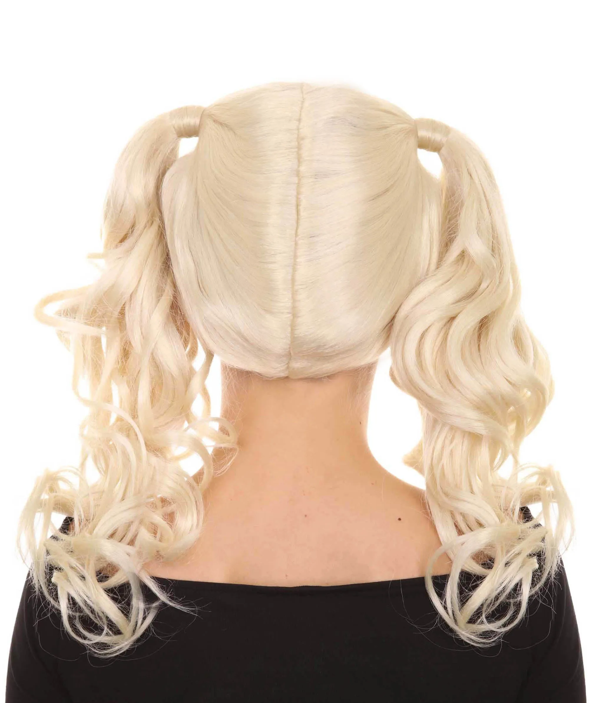 Womens Dolly Pigtail Wigs Collection | Party Event Ready Cosplay Halloween Wigs | Premium Breathable Capless Cap