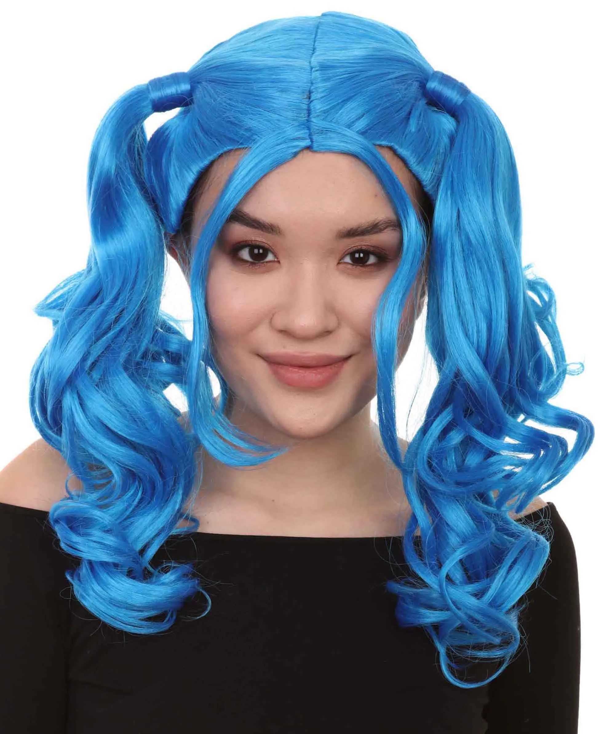 Womens Dolly Pigtail Wigs Collection | Party Event Ready Cosplay Halloween Wigs | Premium Breathable Capless Cap