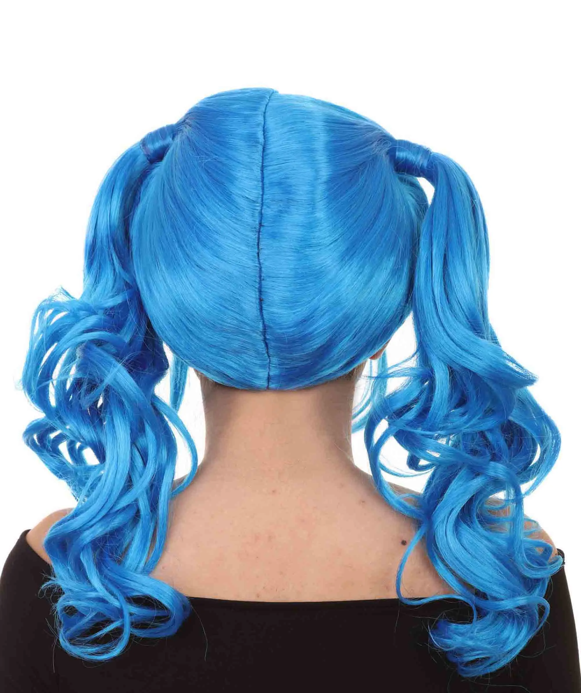 Womens Dolly Pigtail Wigs Collection | Party Event Ready Cosplay Halloween Wigs | Premium Breathable Capless Cap