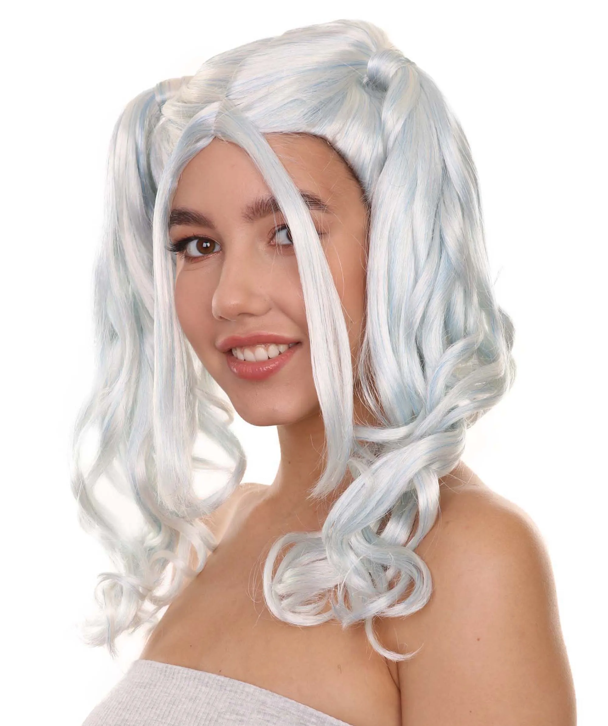 Womens Dolly Pigtail Wigs Collection | Party Event Ready Cosplay Halloween Wigs | Premium Breathable Capless Cap