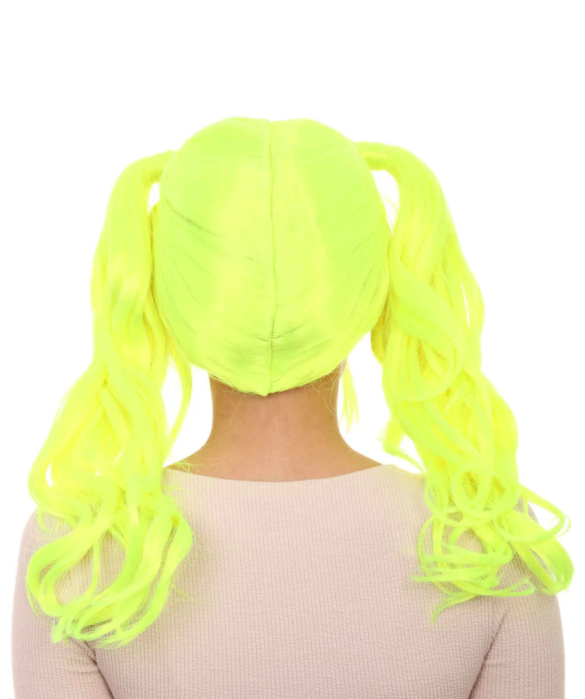 Womens Dolly Pigtail Wigs Collection | Party Event Ready Cosplay Halloween Wigs | Premium Breathable Capless Cap