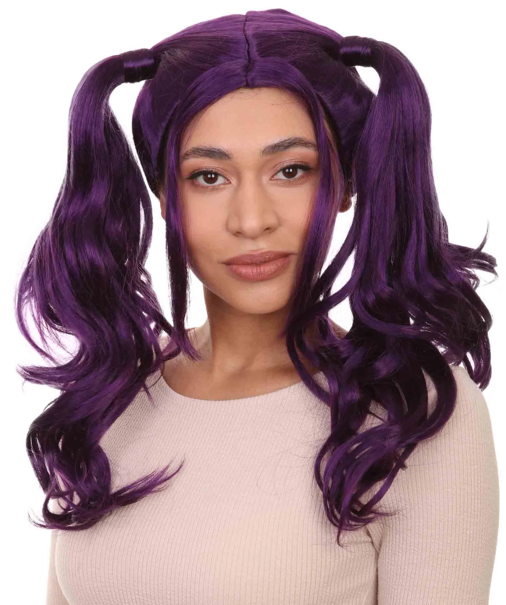 Womens Dolly Pigtail Wigs Collection | Party Event Ready Cosplay Halloween Wigs | Premium Breathable Capless Cap