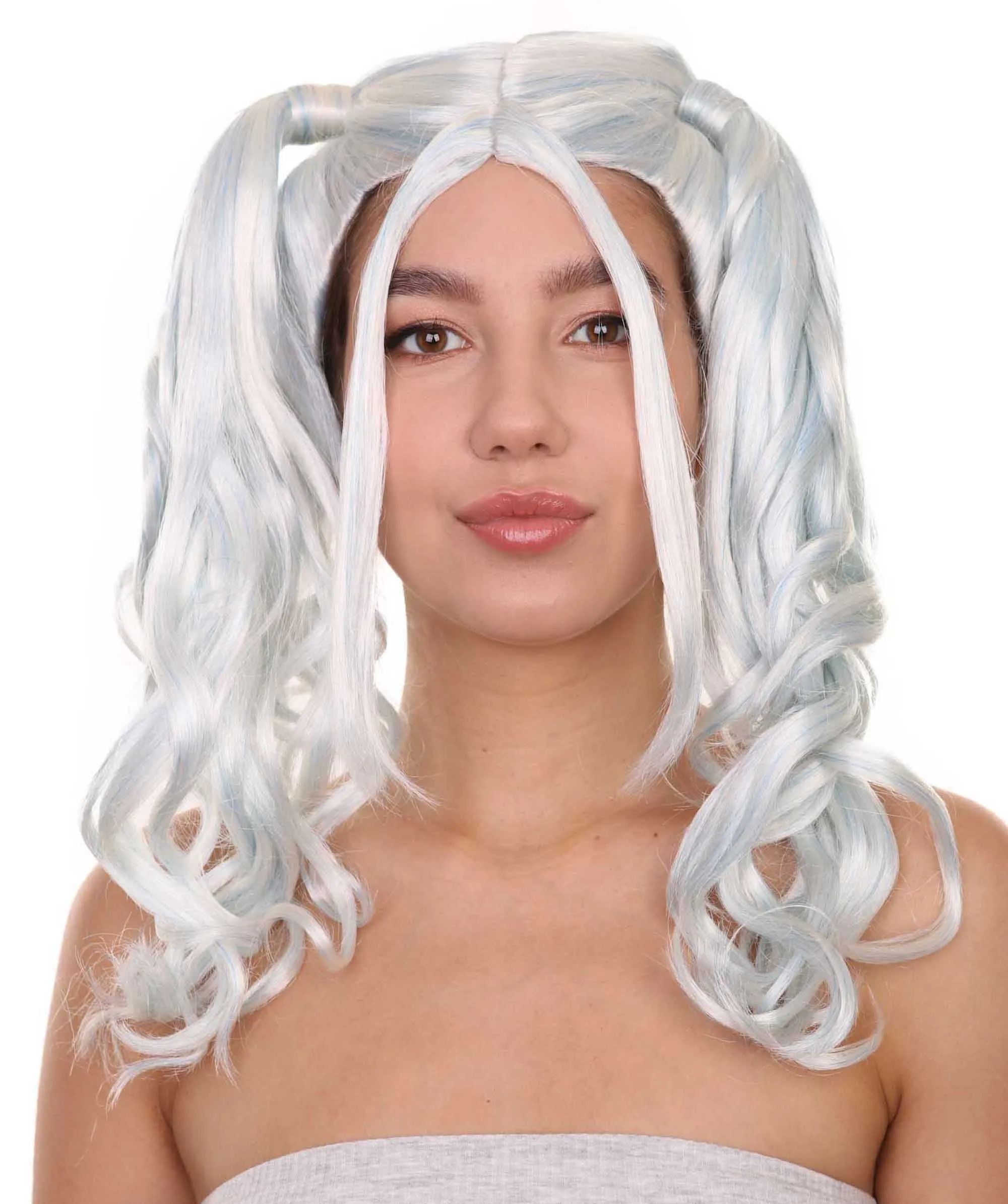 Womens Dolly Pigtail Wigs Collection | Party Event Ready Cosplay Halloween Wigs | Premium Breathable Capless Cap