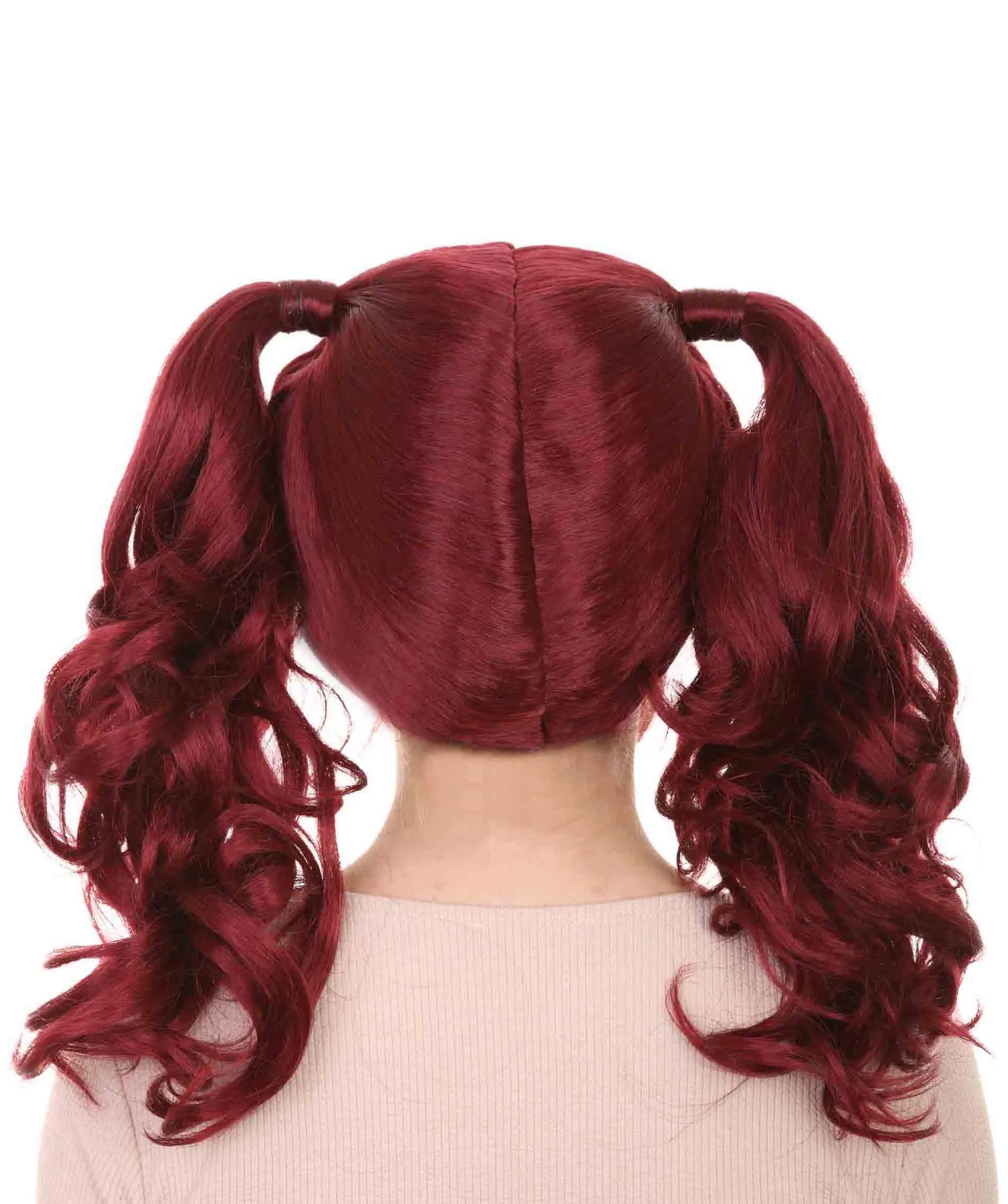 Womens Dolly Pigtail Wigs Collection | Party Event Ready Cosplay Halloween Wigs | Premium Breathable Capless Cap