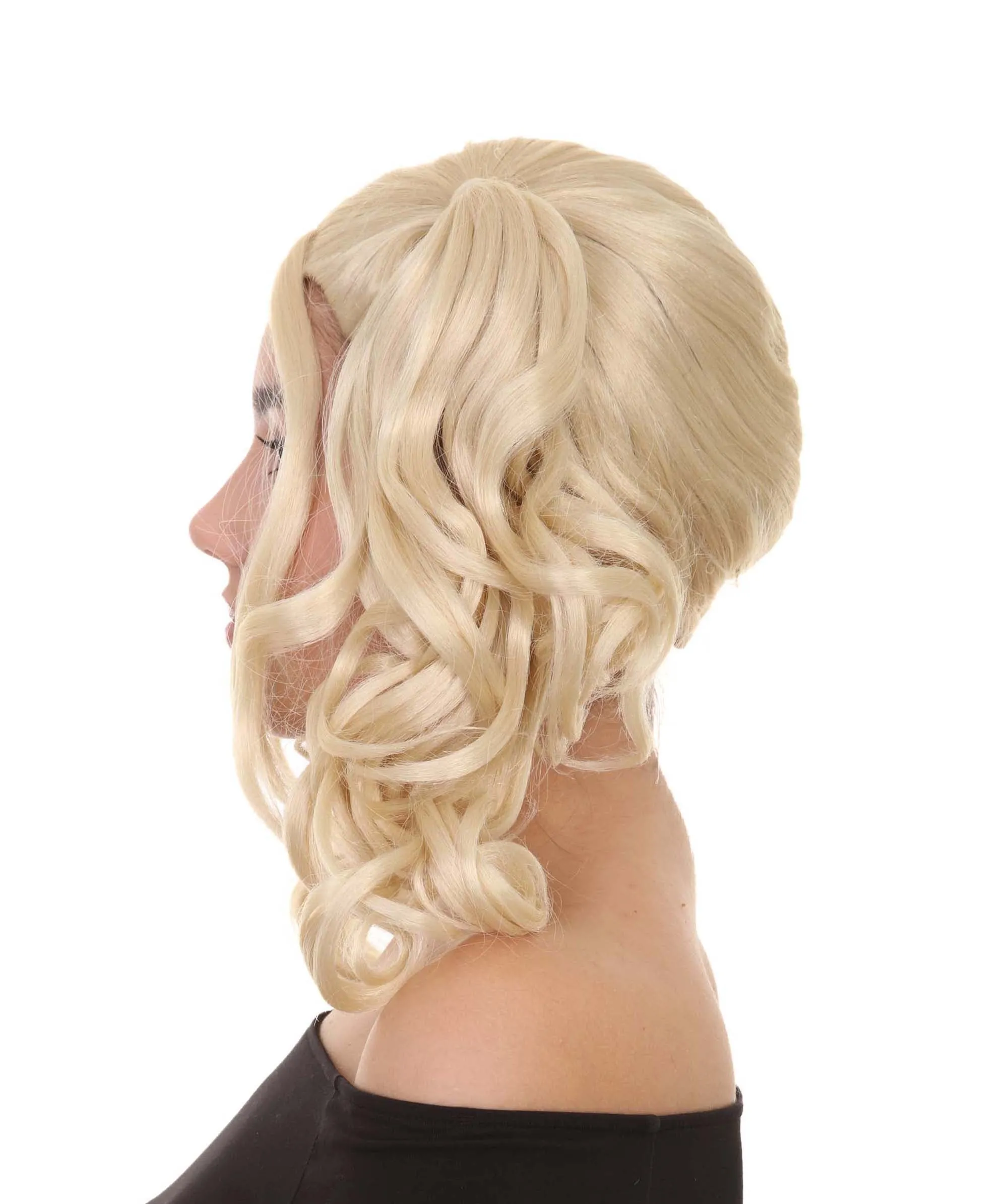 Womens Dolly Pigtail Wigs Collection | Party Event Ready Cosplay Halloween Wigs | Premium Breathable Capless Cap