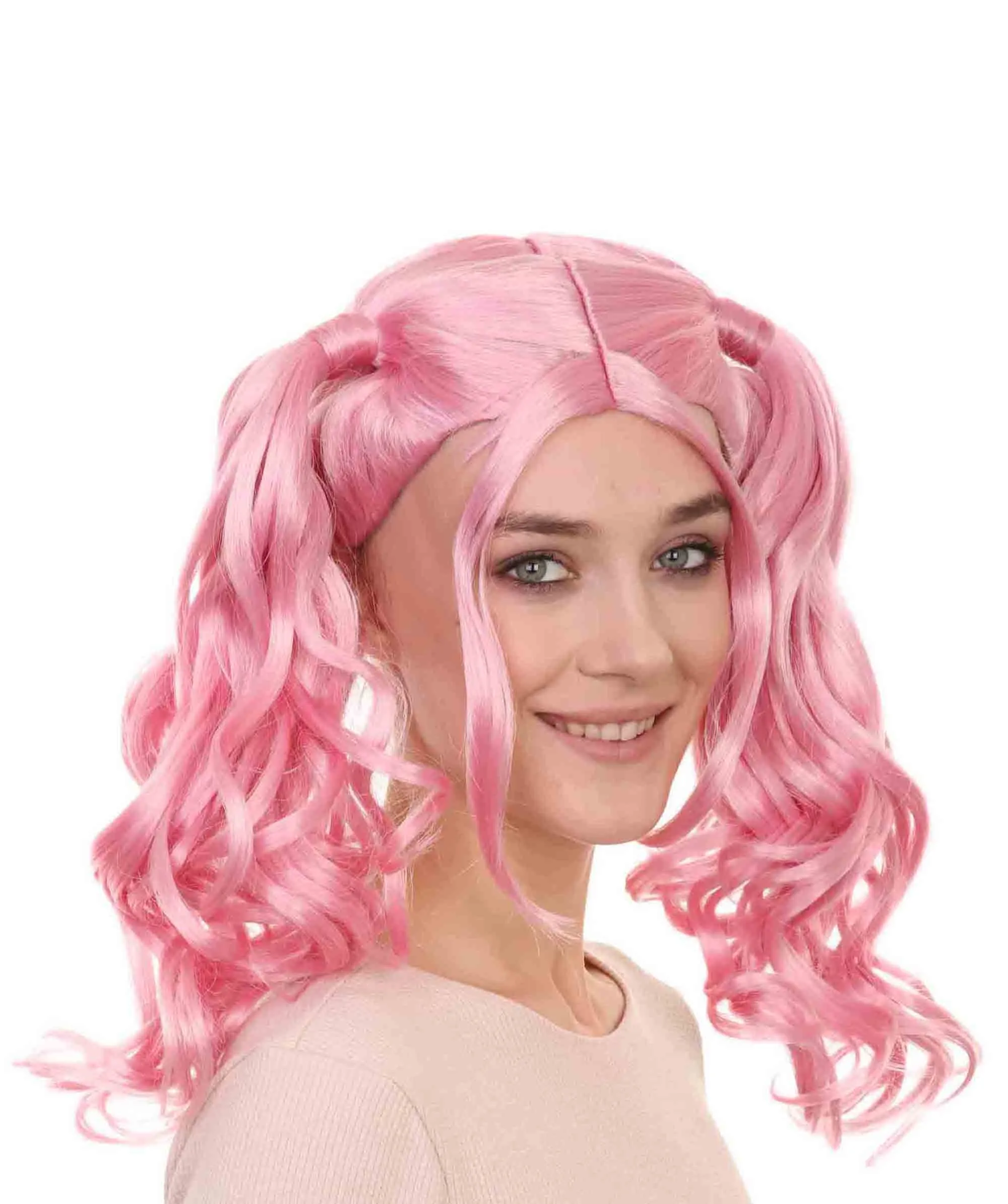 Womens Dolly Pigtail Wigs Collection | Party Event Ready Cosplay Halloween Wigs | Premium Breathable Capless Cap