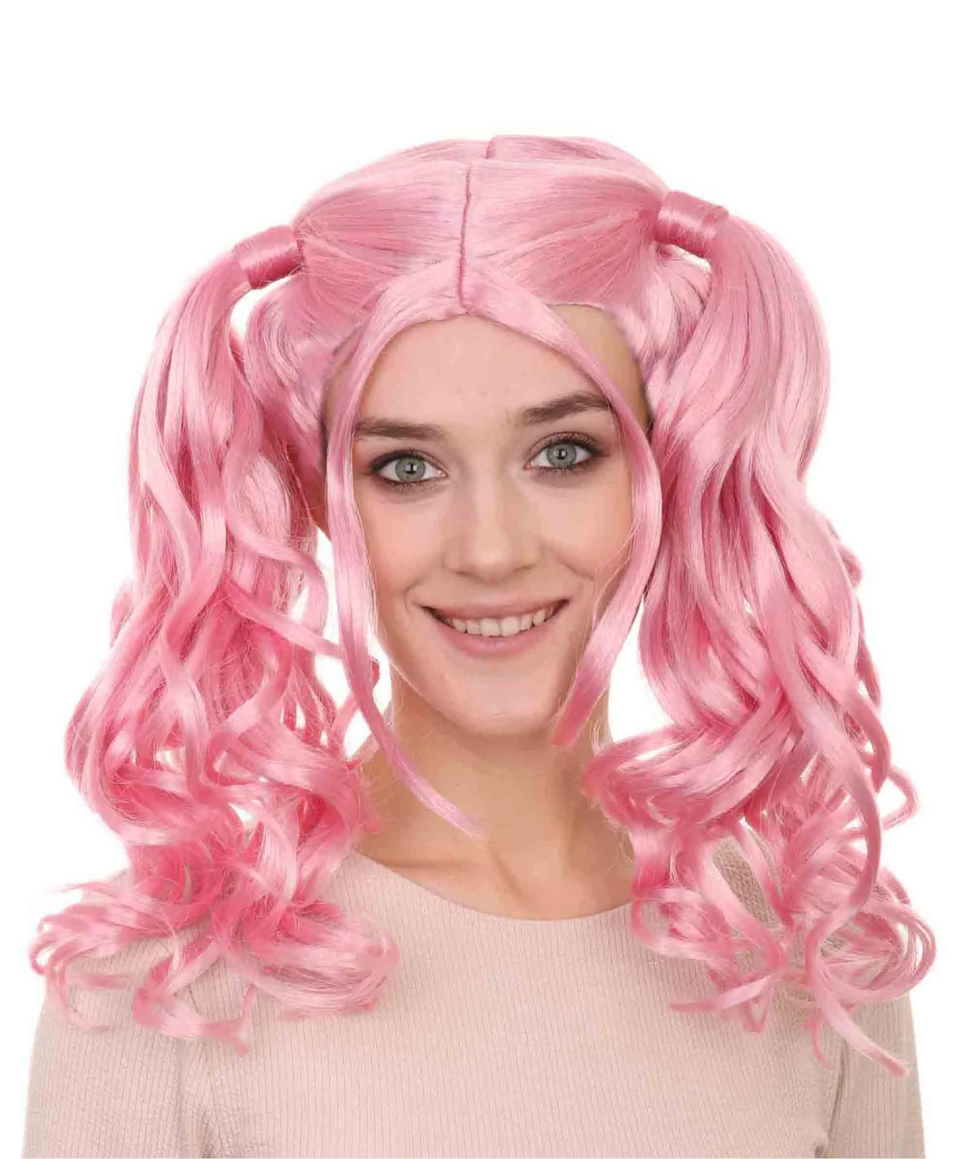 Womens Dolly Pigtail Wigs Collection | Party Event Ready Cosplay Halloween Wigs | Premium Breathable Capless Cap