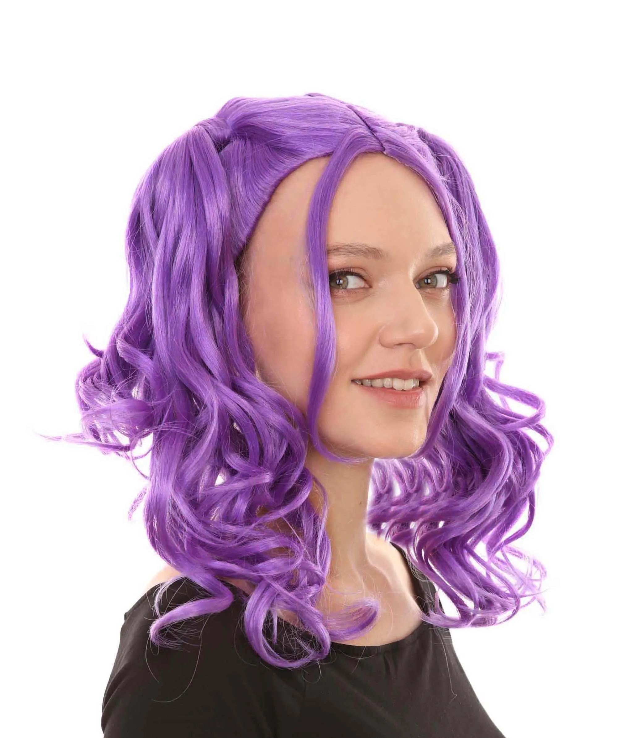 Womens Dolly Pigtail Wigs Collection | Party Event Ready Cosplay Halloween Wigs | Premium Breathable Capless Cap