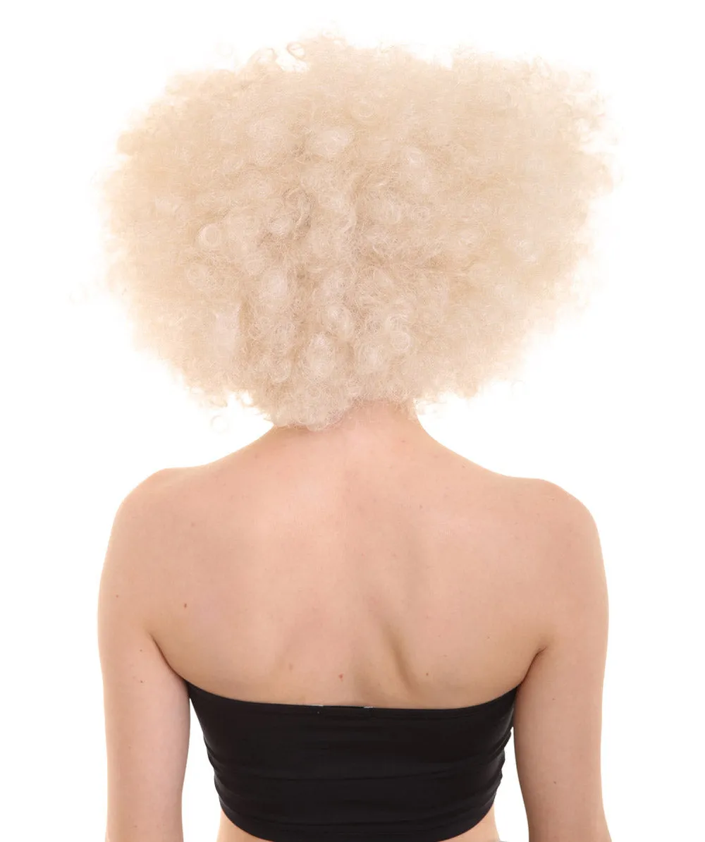 Womens Drag Wig , Blonde Celebrity Wigs , Premium Breathable Capless Cap